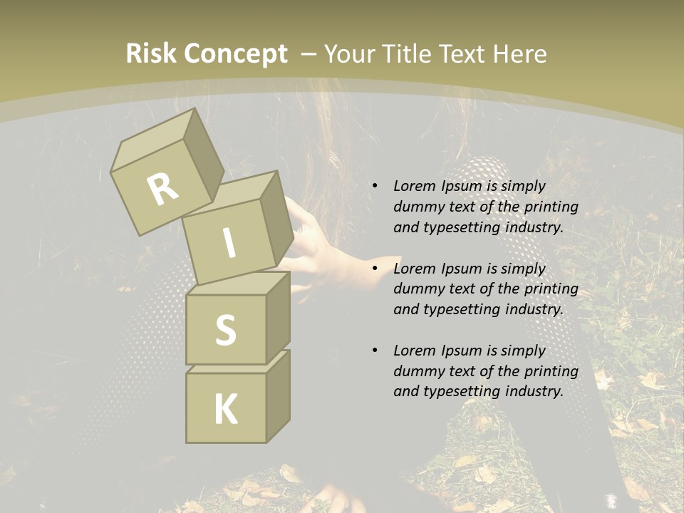 Toon Together Chair PowerPoint Template