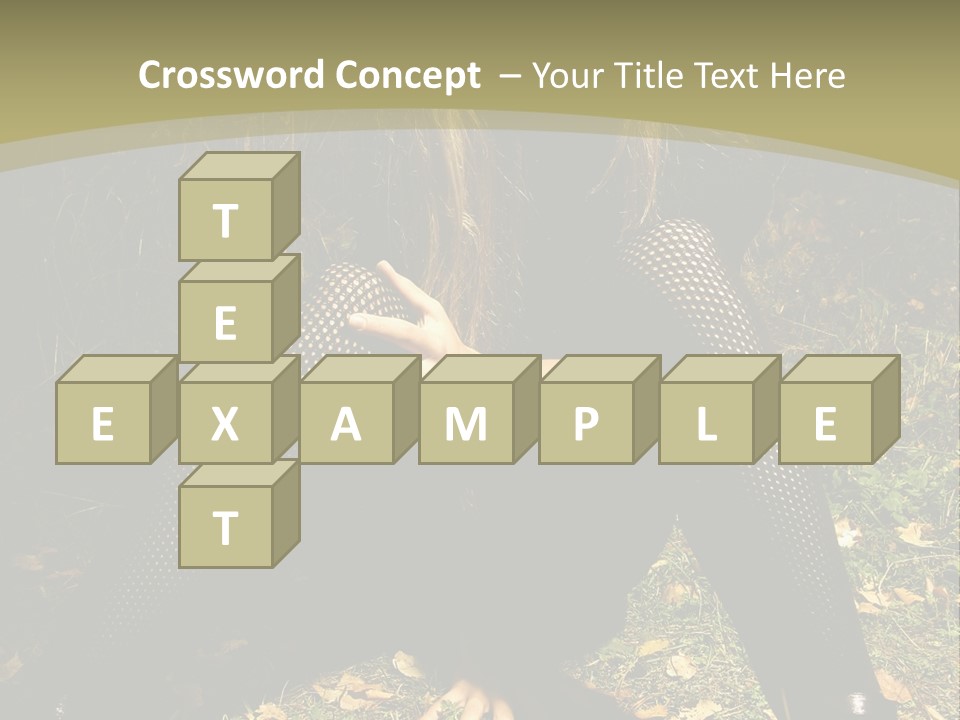 Toon Together Chair PowerPoint Template