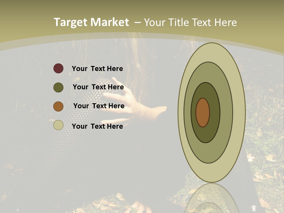 Toon Together Chair PowerPoint Template