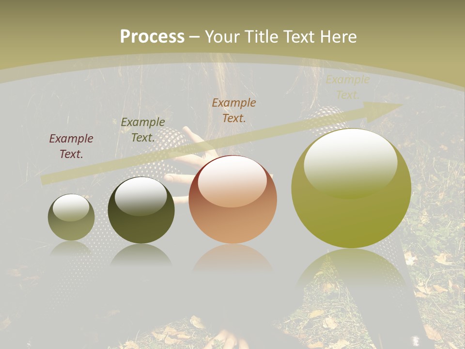 Toon Together Chair PowerPoint Template
