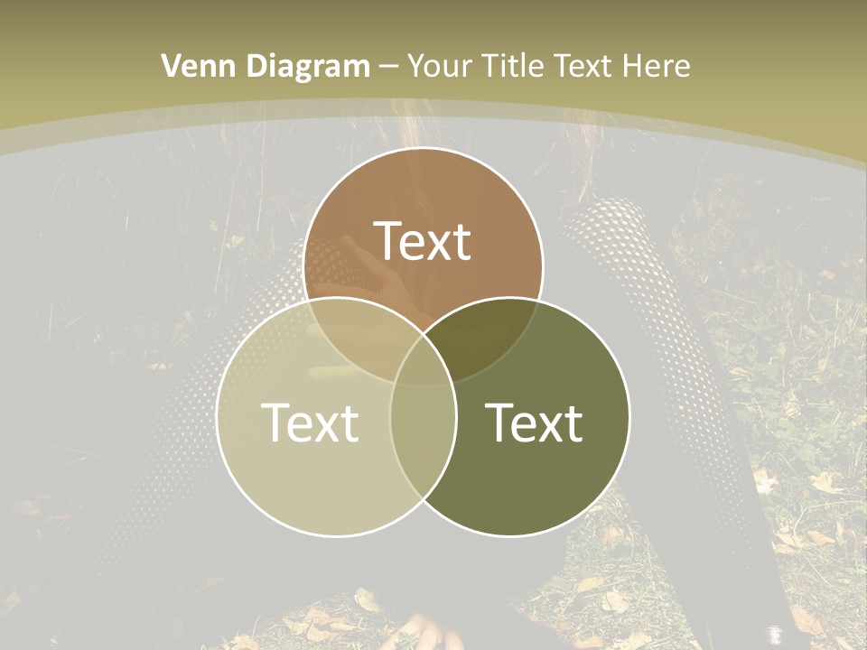 Toon Together Chair PowerPoint Template