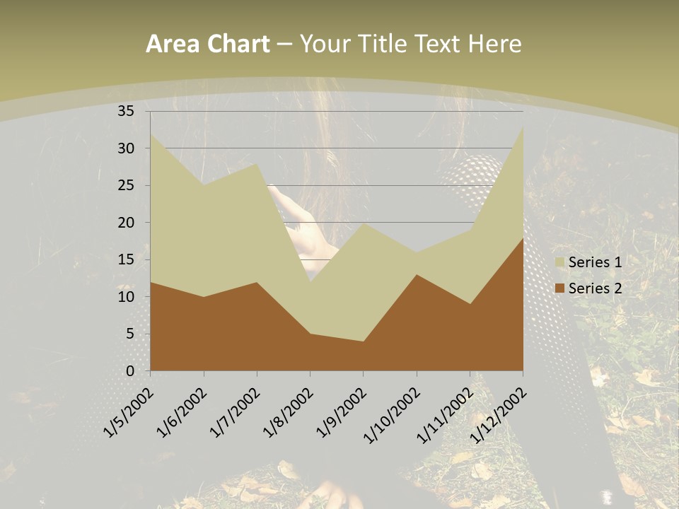 Toon Together Chair PowerPoint Template