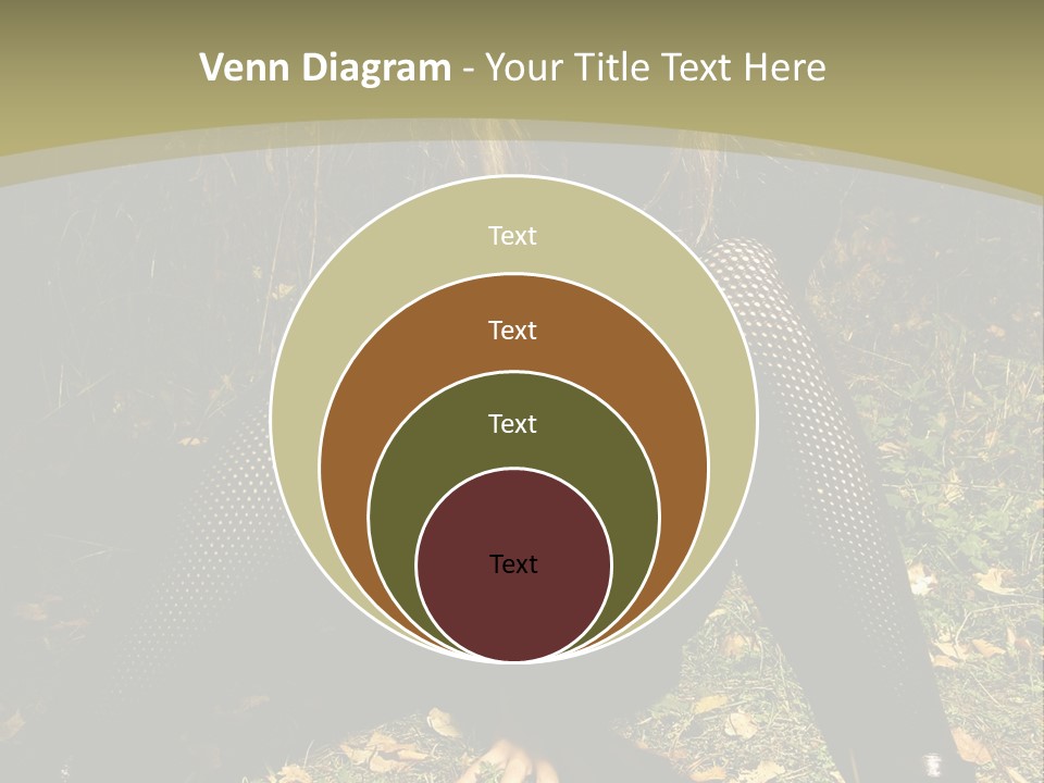 Toon Together Chair PowerPoint Template