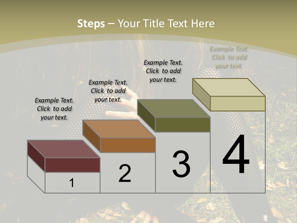 Toon Together Chair PowerPoint Template
