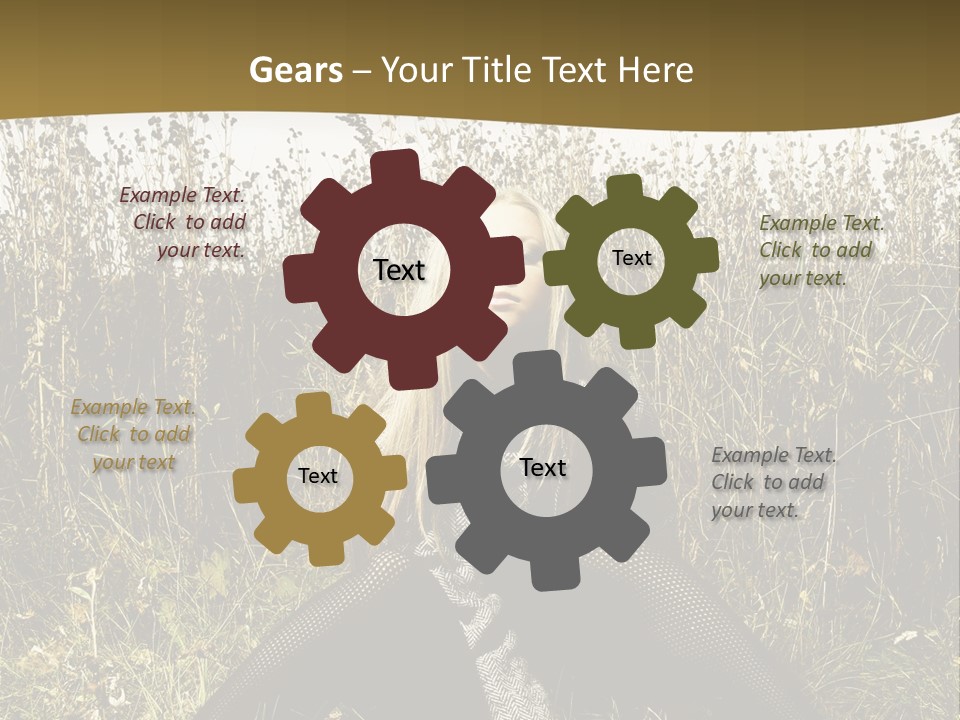 Pretty Glamor Outdoor PowerPoint Template