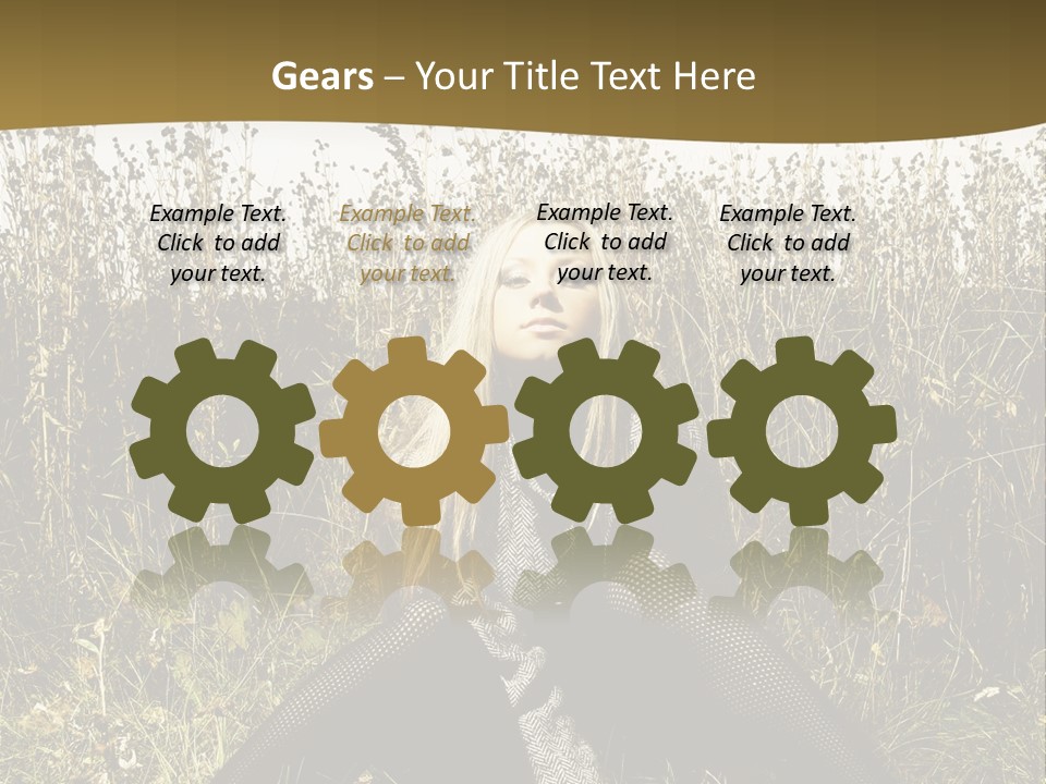 Pretty Glamor Outdoor PowerPoint Template