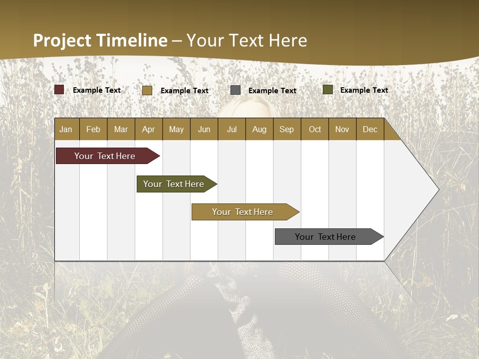 Pretty Glamor Outdoor PowerPoint Template