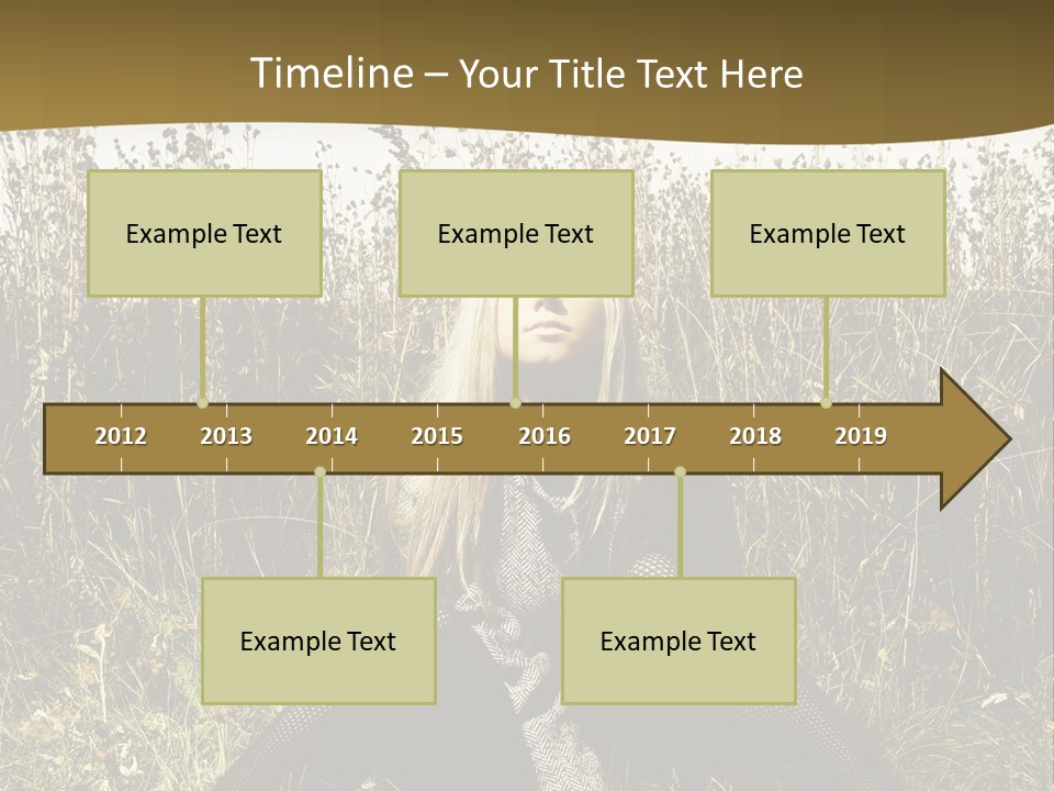 Pretty Glamor Outdoor PowerPoint Template