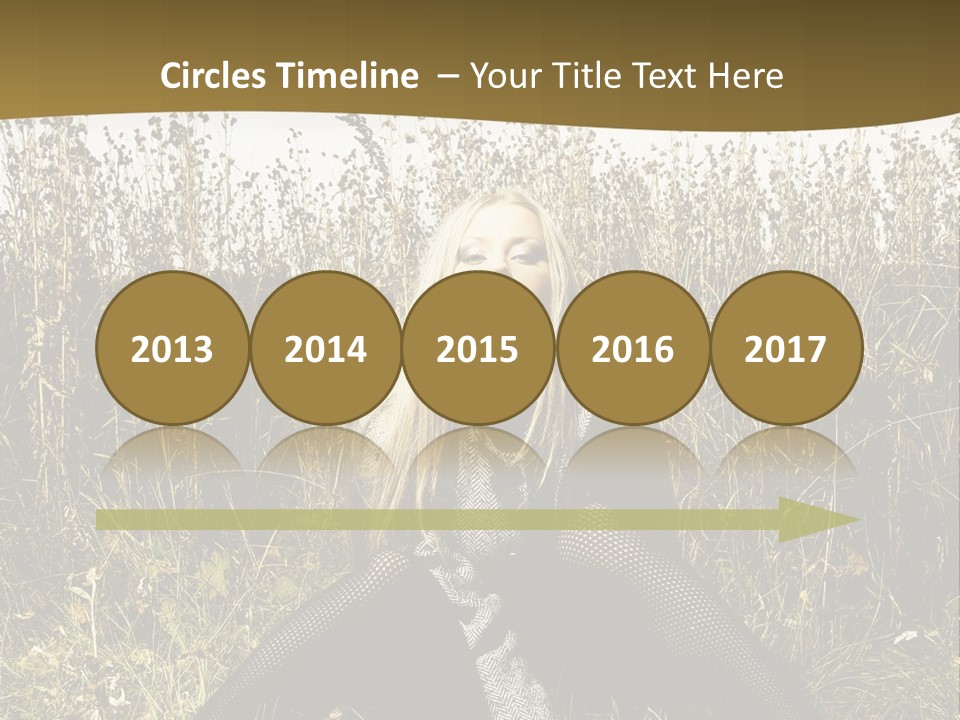 Pretty Glamor Outdoor PowerPoint Template