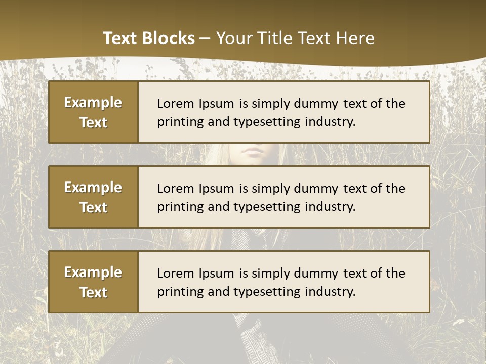 Pretty Glamor Outdoor PowerPoint Template