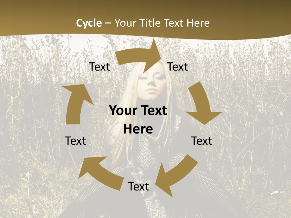 Pretty Glamor Outdoor PowerPoint Template
