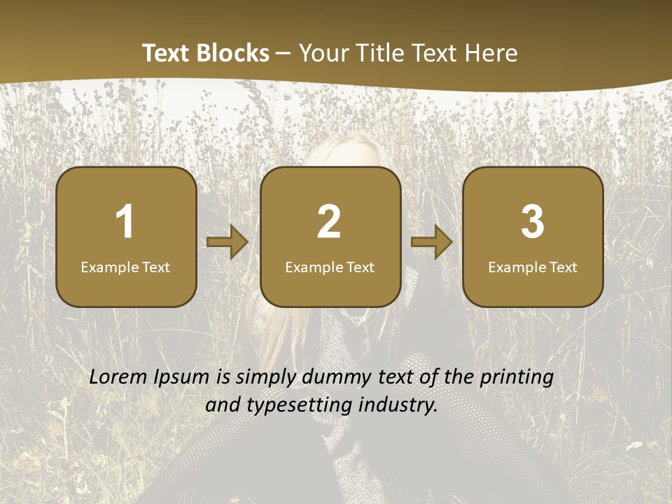 Pretty Glamor Outdoor PowerPoint Template