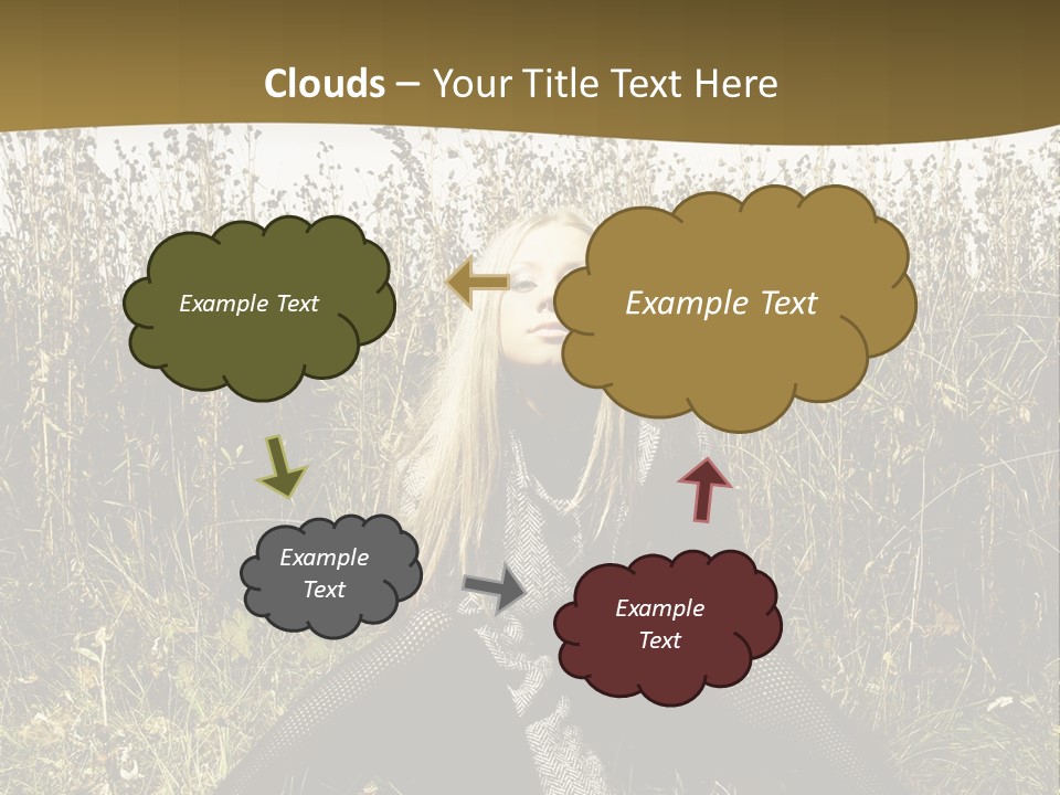 Pretty Glamor Outdoor PowerPoint Template