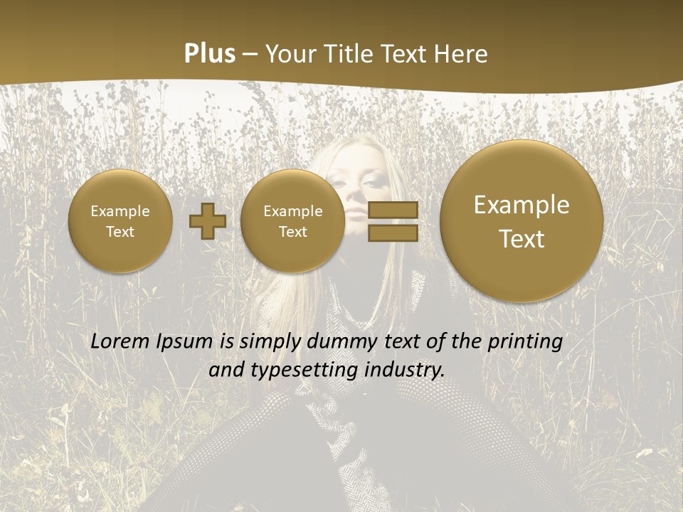 Pretty Glamor Outdoor PowerPoint Template