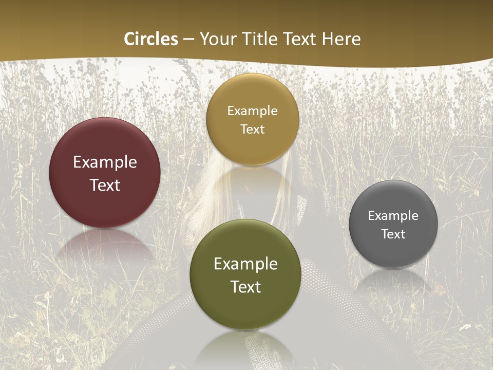 Pretty Glamor Outdoor PowerPoint Template