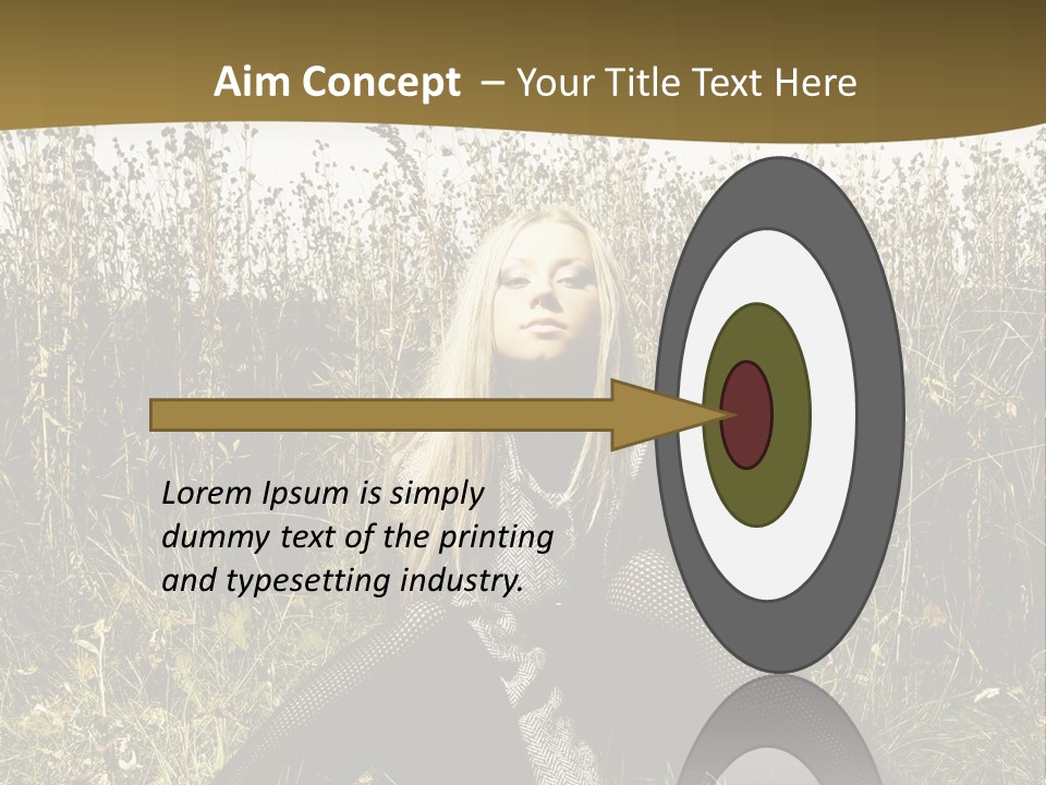 Pretty Glamor Outdoor PowerPoint Template