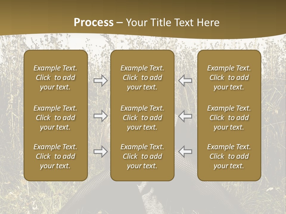 Pretty Glamor Outdoor PowerPoint Template