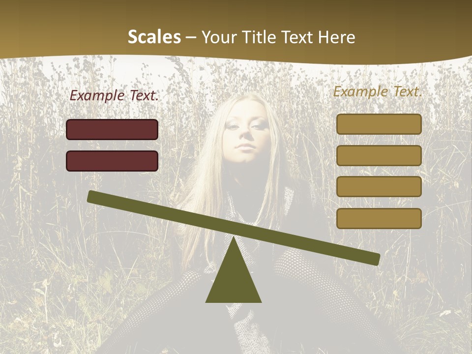Pretty Glamor Outdoor PowerPoint Template