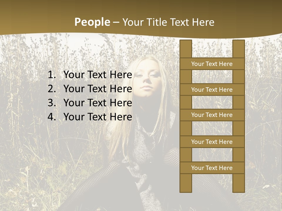 Pretty Glamor Outdoor PowerPoint Template