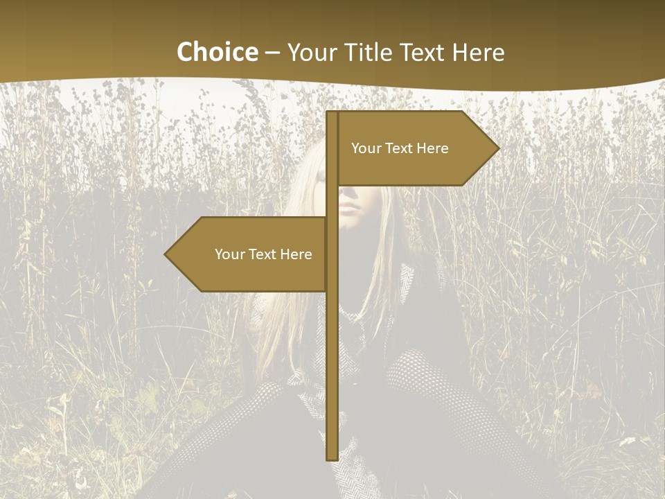 Pretty Glamor Outdoor PowerPoint Template