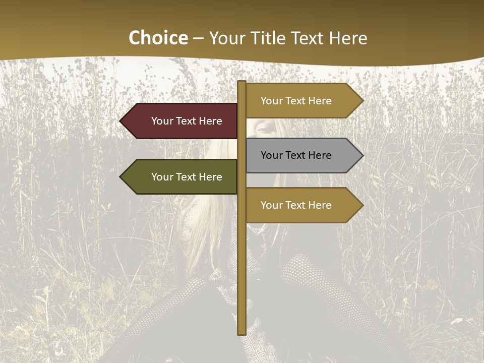 Pretty Glamor Outdoor PowerPoint Template