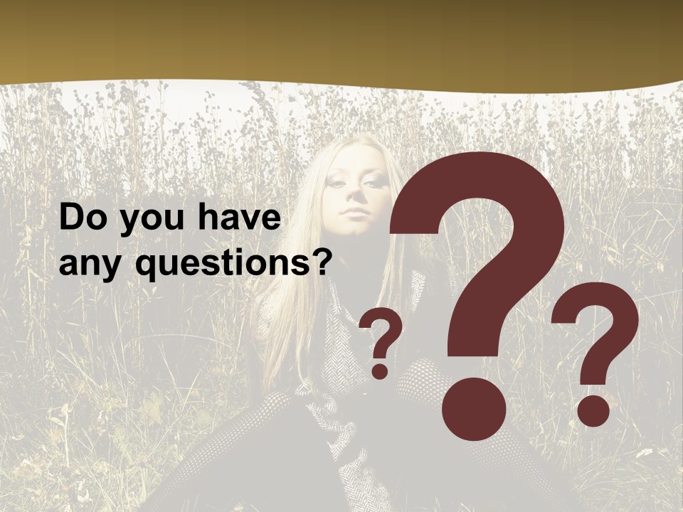 Pretty Glamor Outdoor PowerPoint Template