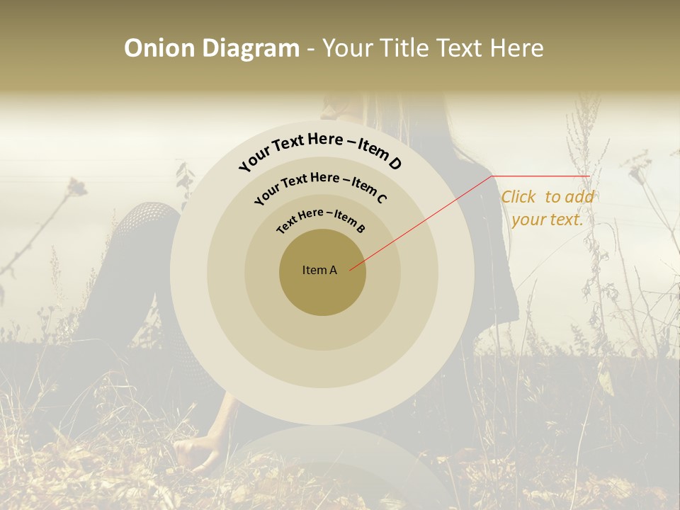 Beauty Pose Y PowerPoint Template