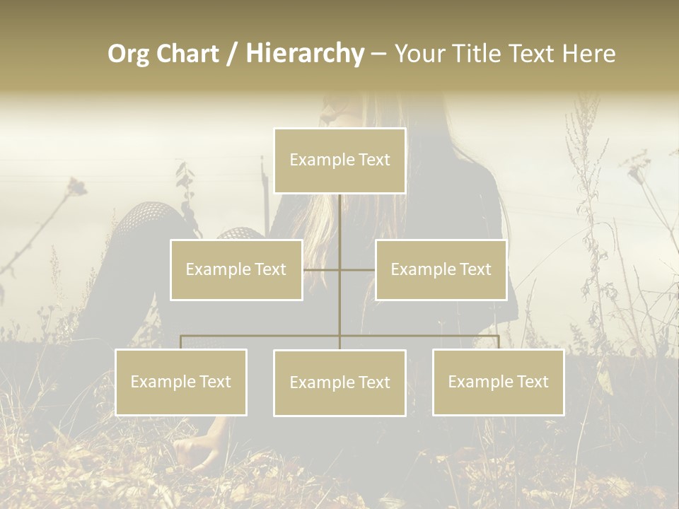 Beauty Pose Y PowerPoint Template