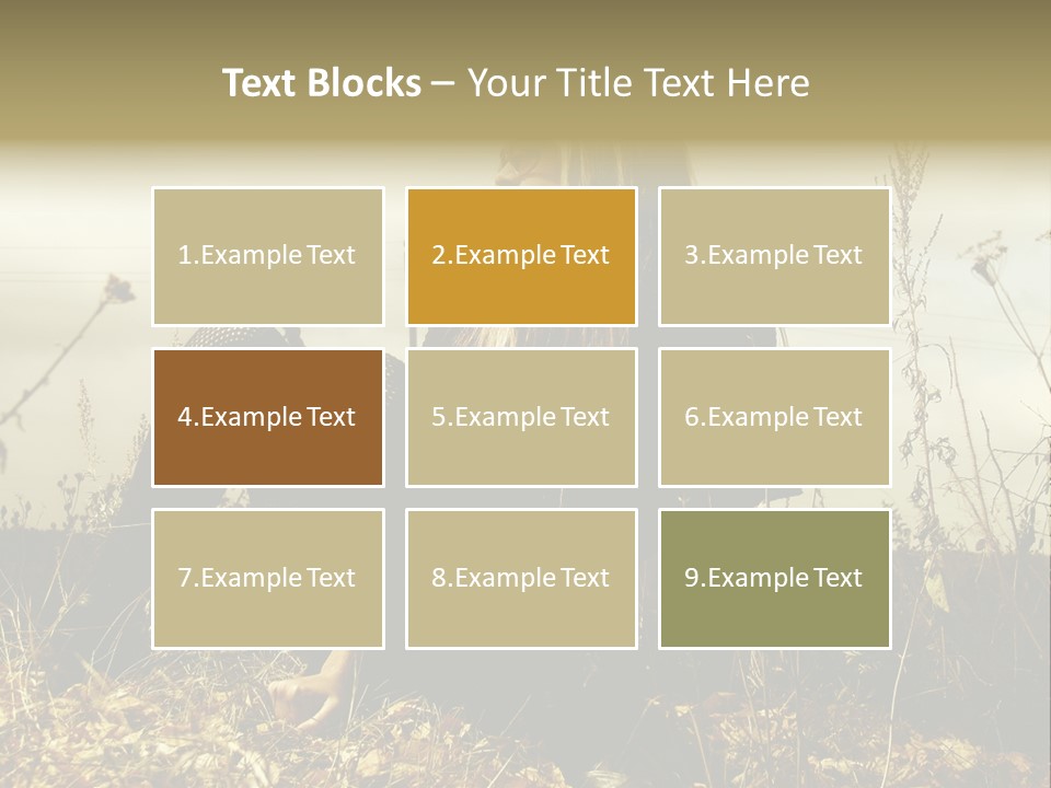 Beauty Pose Y PowerPoint Template