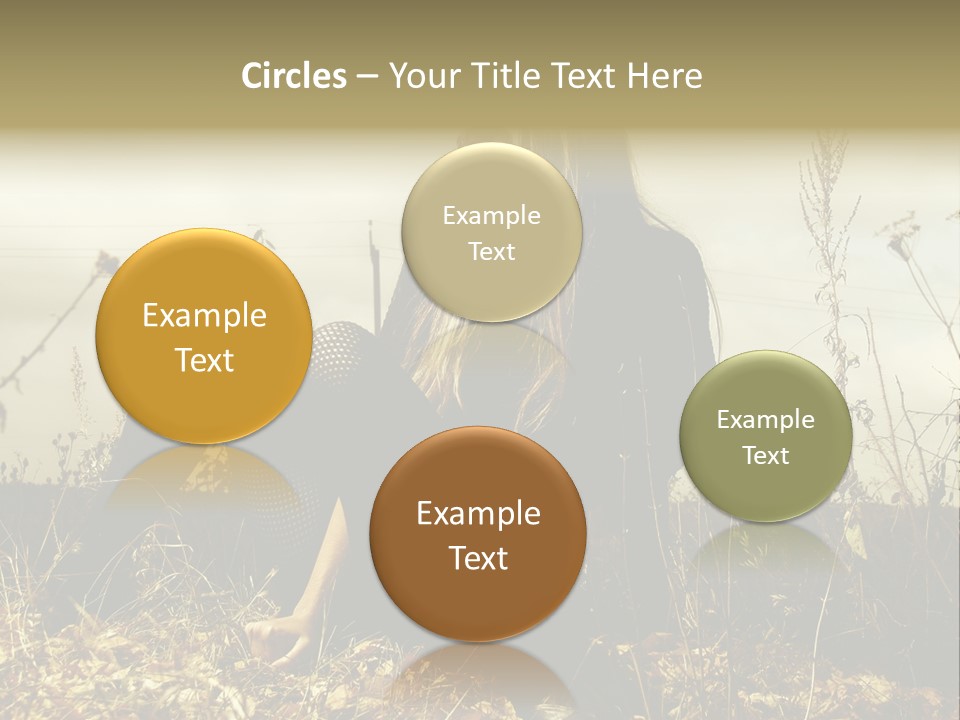 Beauty Pose Y PowerPoint Template