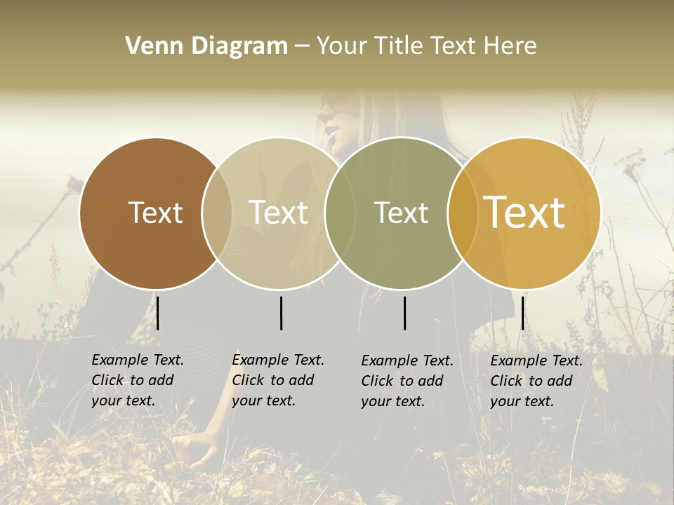 Beauty Pose Y PowerPoint Template