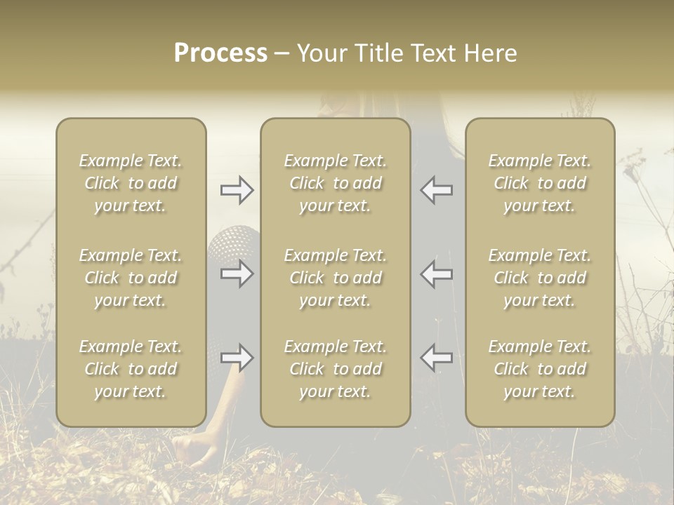 Beauty Pose Y PowerPoint Template