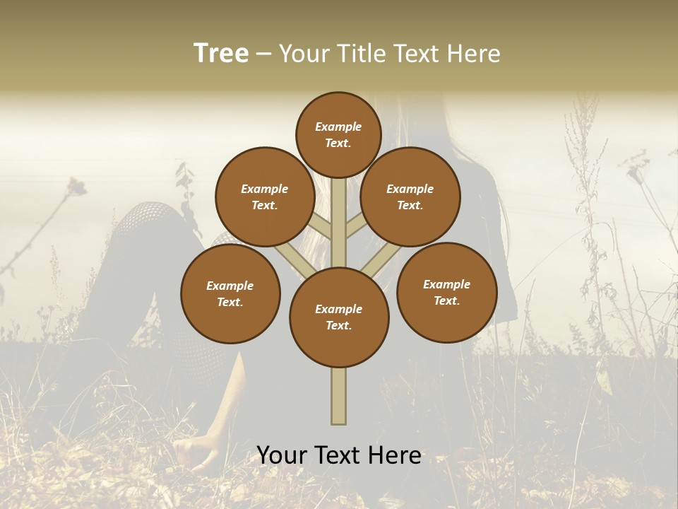 Beauty Pose Y PowerPoint Template