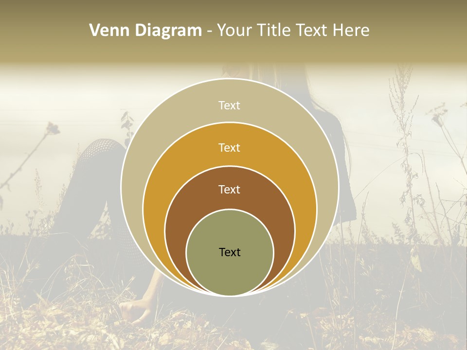 Beauty Pose Y PowerPoint Template