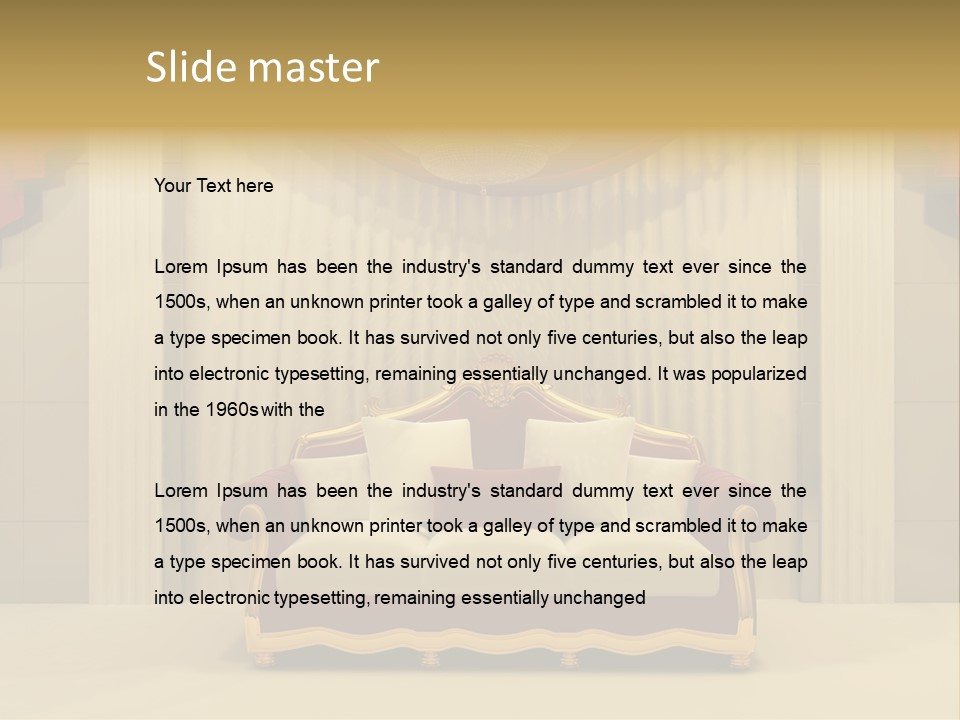 Royal Interior PowerPoint Template