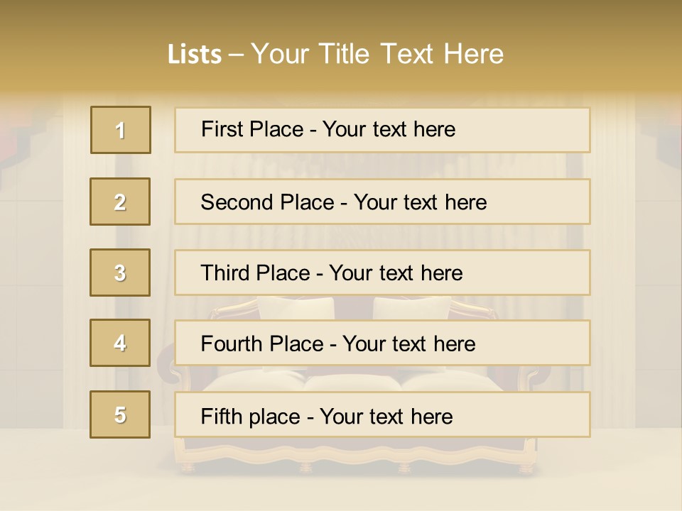 Royal Interior PowerPoint Template
