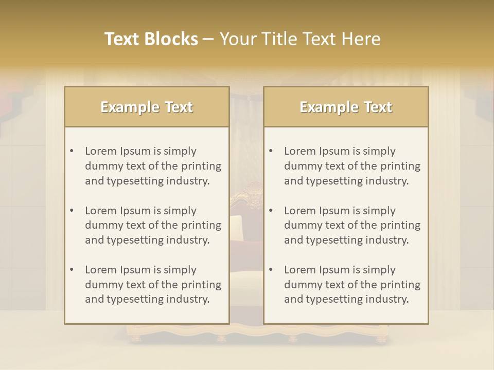 Royal Interior PowerPoint Template