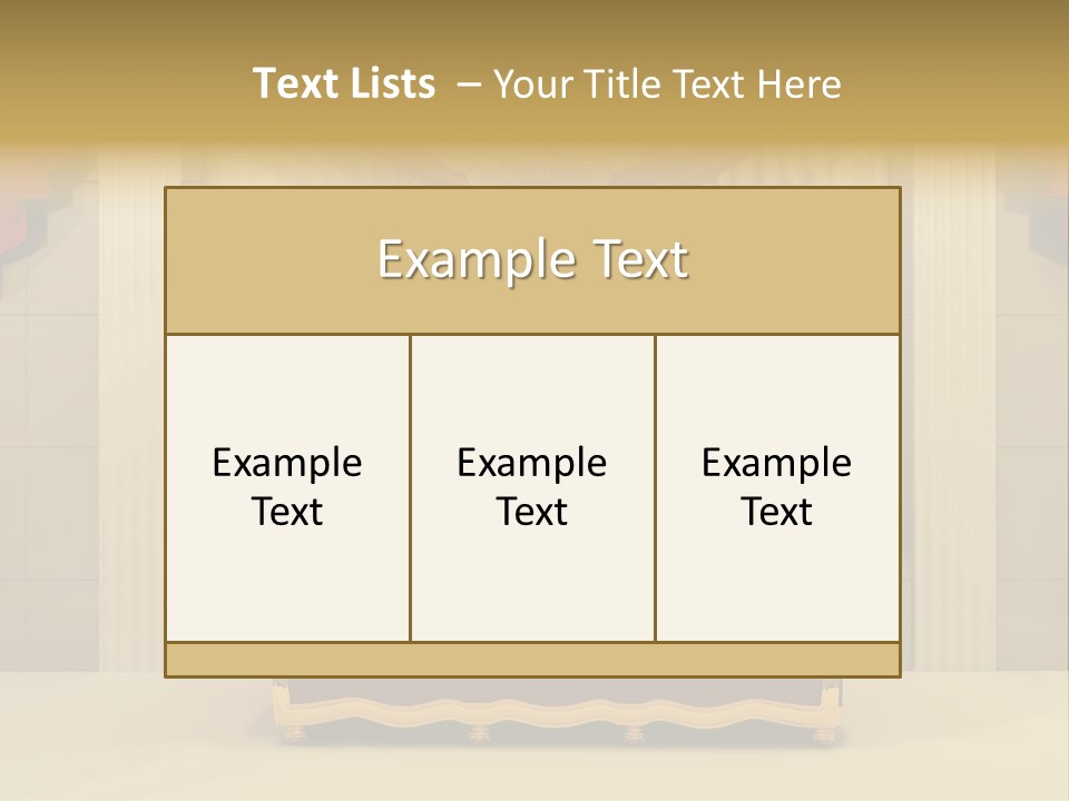 Royal Interior PowerPoint Template