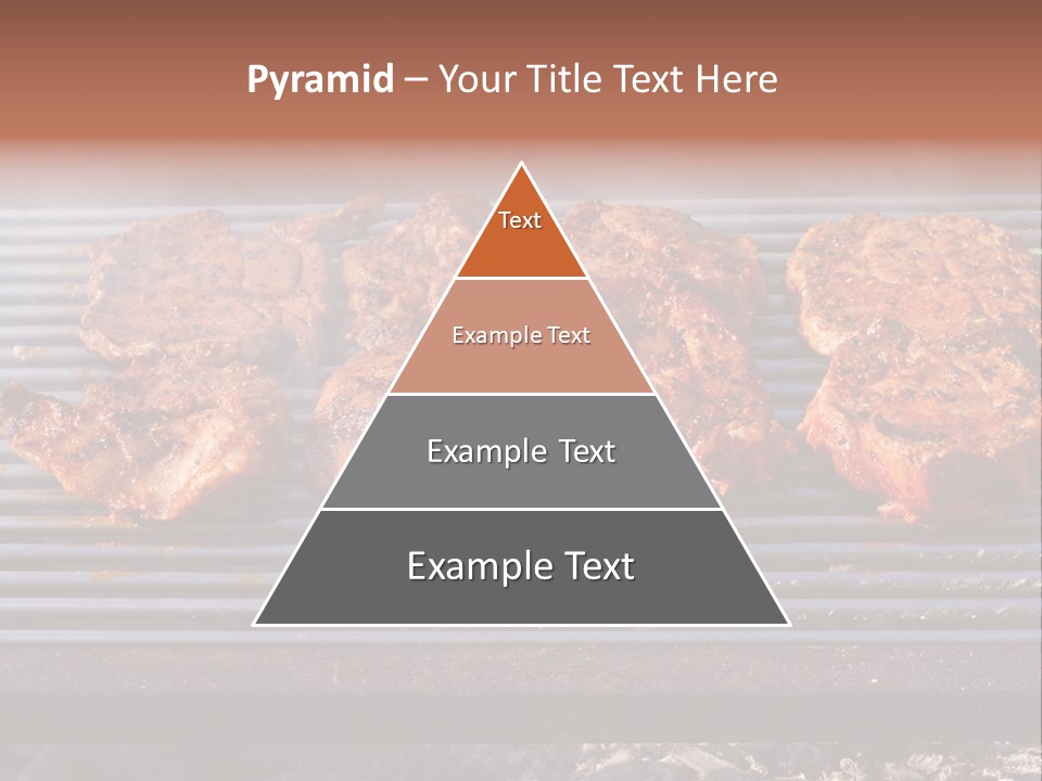 Steak Spices Gas PowerPoint Template