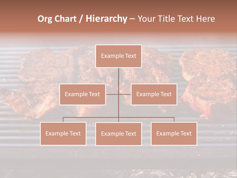 Steak Spices Gas PowerPoint Template