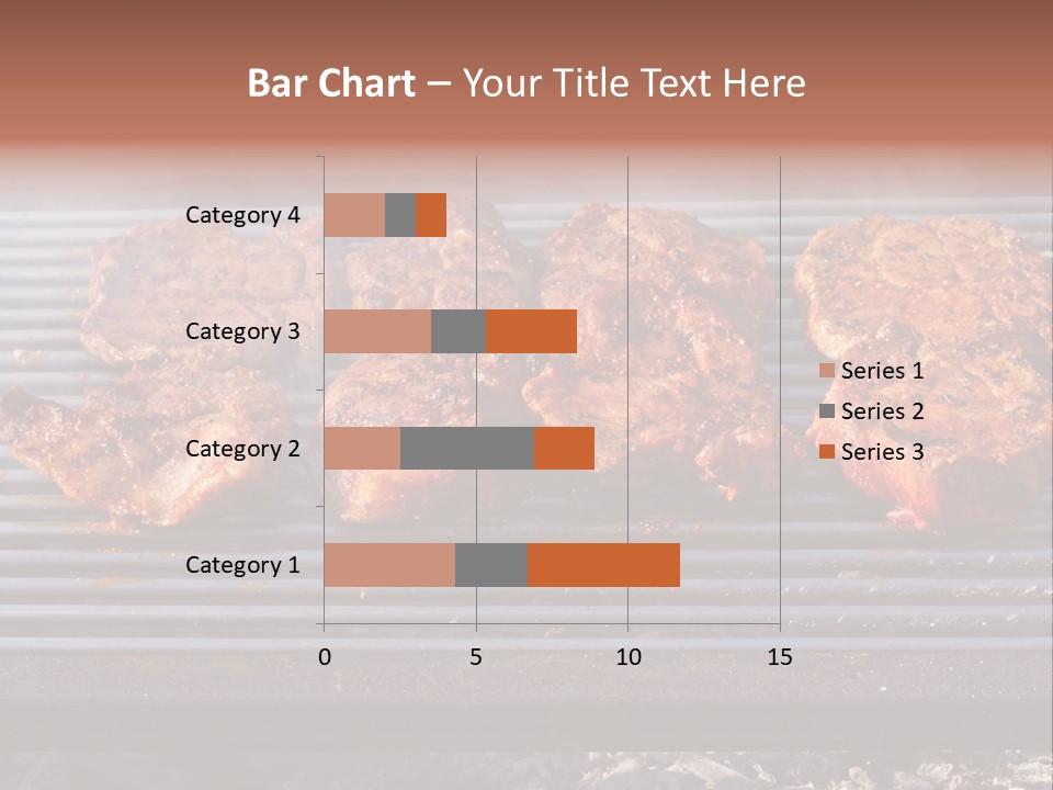 Steak Spices Gas PowerPoint Template