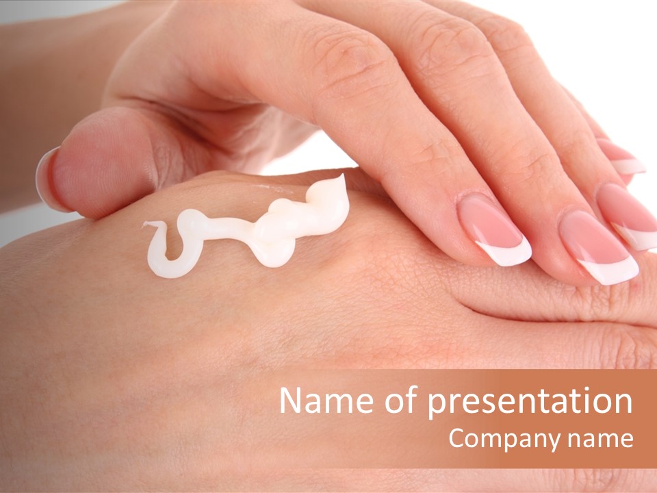 Beautiful Treatment Moisturiser PowerPoint Template