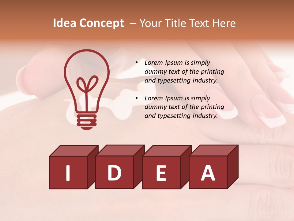 Beautiful Treatment Moisturiser PowerPoint Template