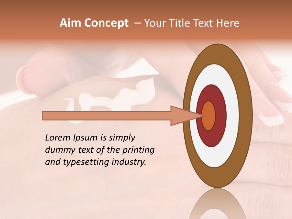 Beautiful Treatment Moisturiser PowerPoint Template