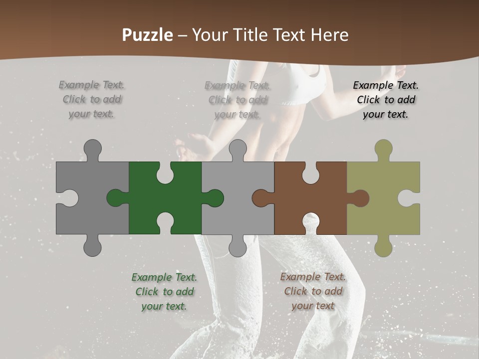 Street Dance Woman PowerPoint Template