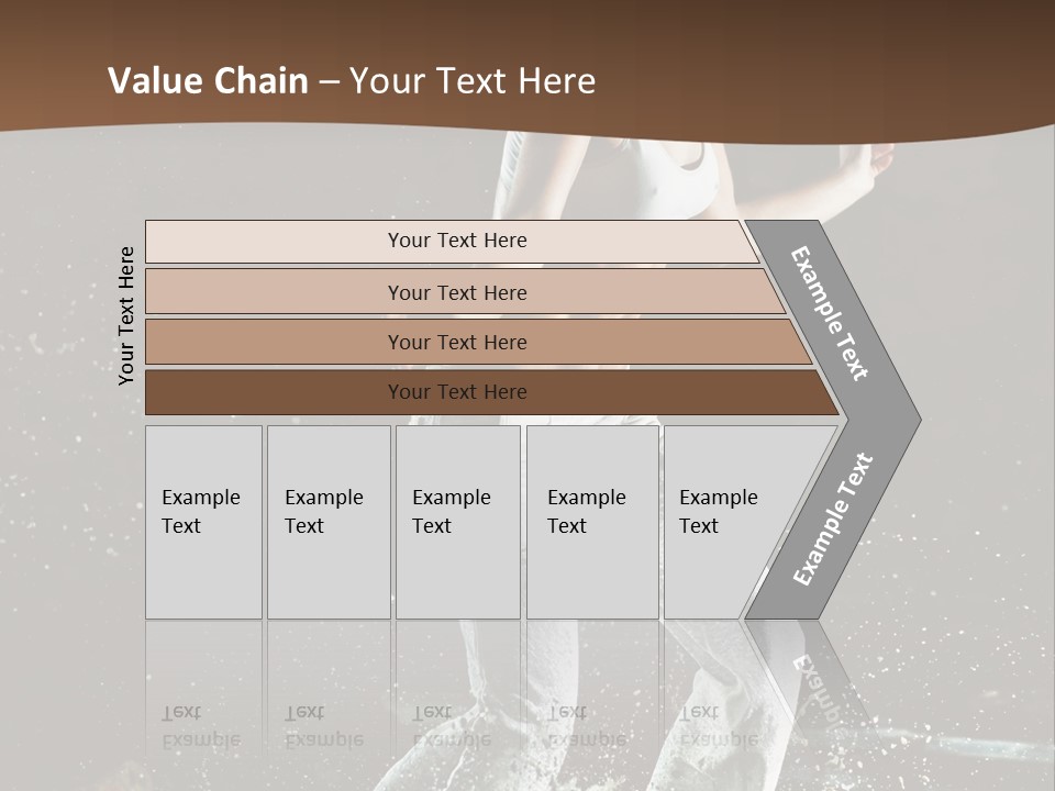 Street Dance Woman PowerPoint Template