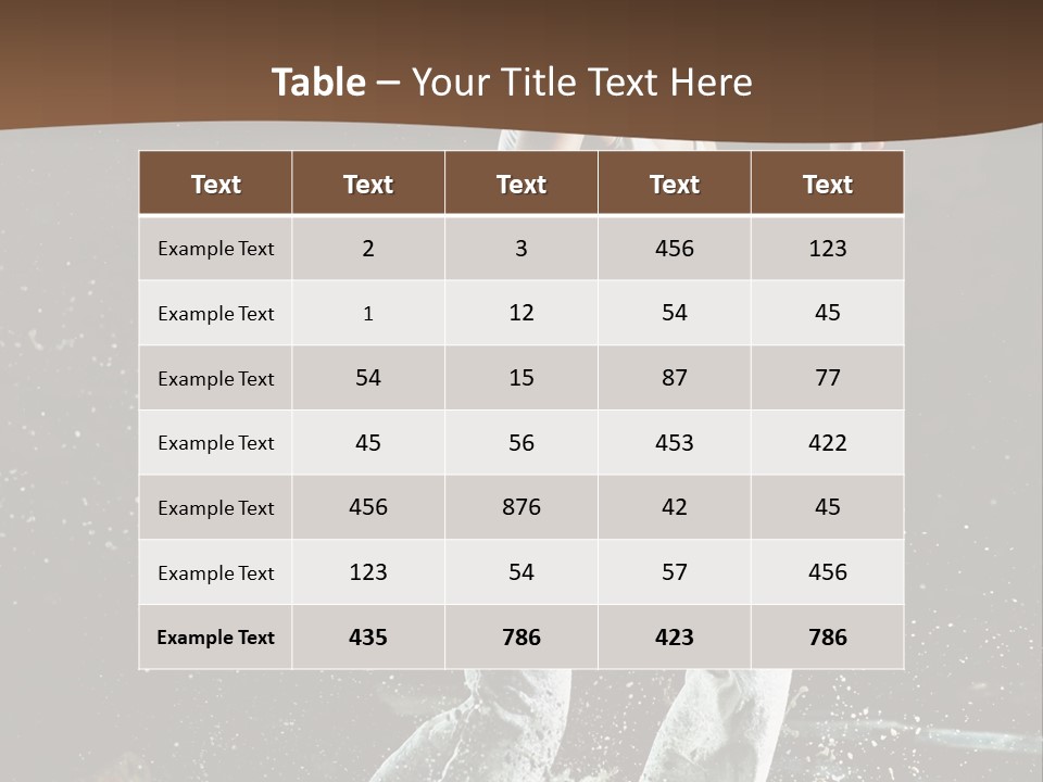 Street Dance Woman PowerPoint Template