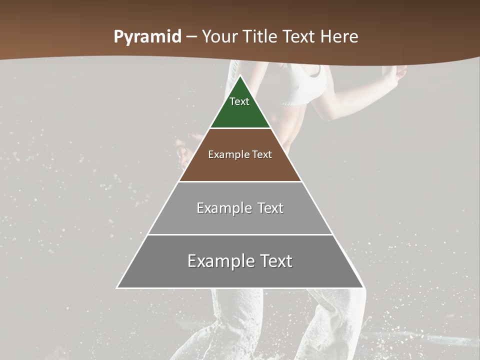 Street Dance Woman PowerPoint Template