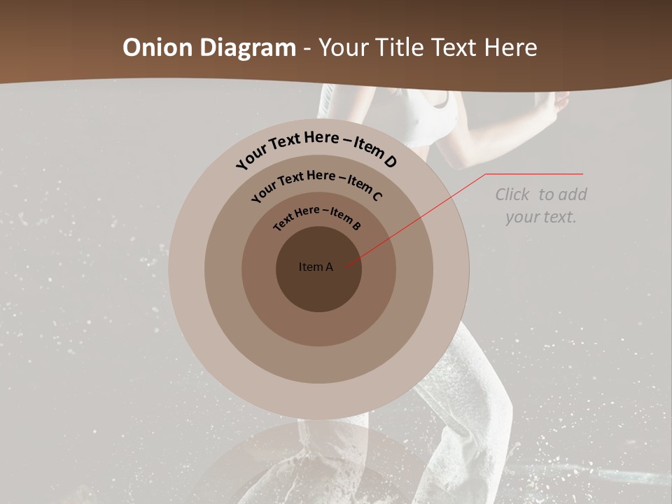 Street Dance Woman PowerPoint Template