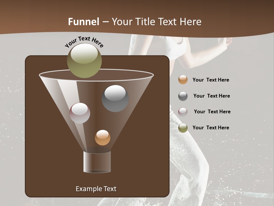 Street Dance Woman PowerPoint Template